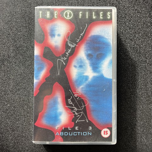The files signed vhs mitch - the,